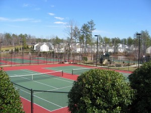 Morrisville Tennis Court New Construction