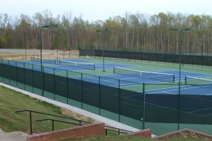 Person County High School Tennis Courts New Construction
